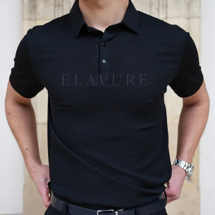 Premium Silk Polo Shirt – Buy 1, Get 1 Free + FREE Premium Wristwatch