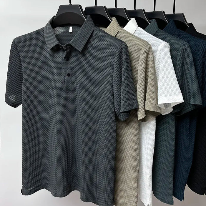 Premium Silk Polo Shirt – Buy 1, Get 1 Free + FREE Premium Wristwatch