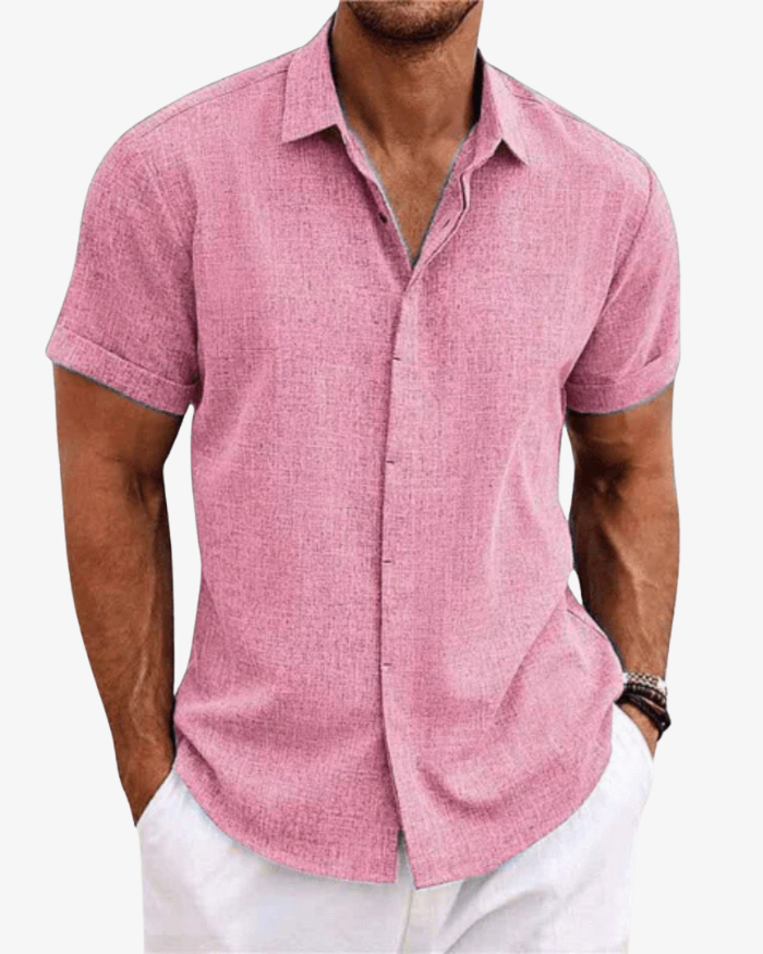 Classic Linen-Cotton Shirt