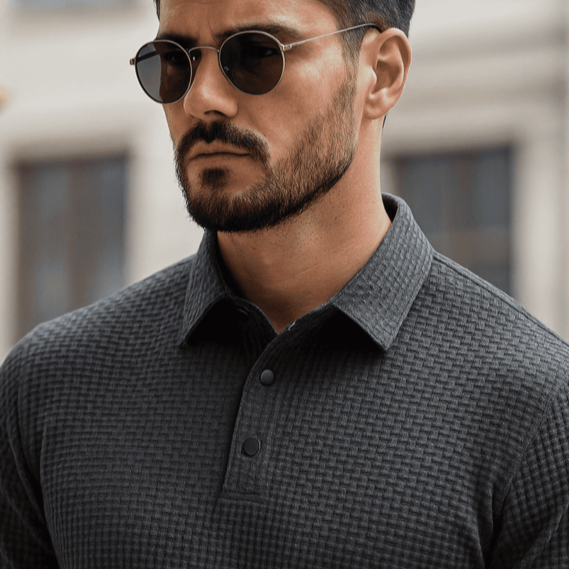 Premium Silk Polo Shirt – Buy 1, Get 1 Free + FREE Premium Wristwatch