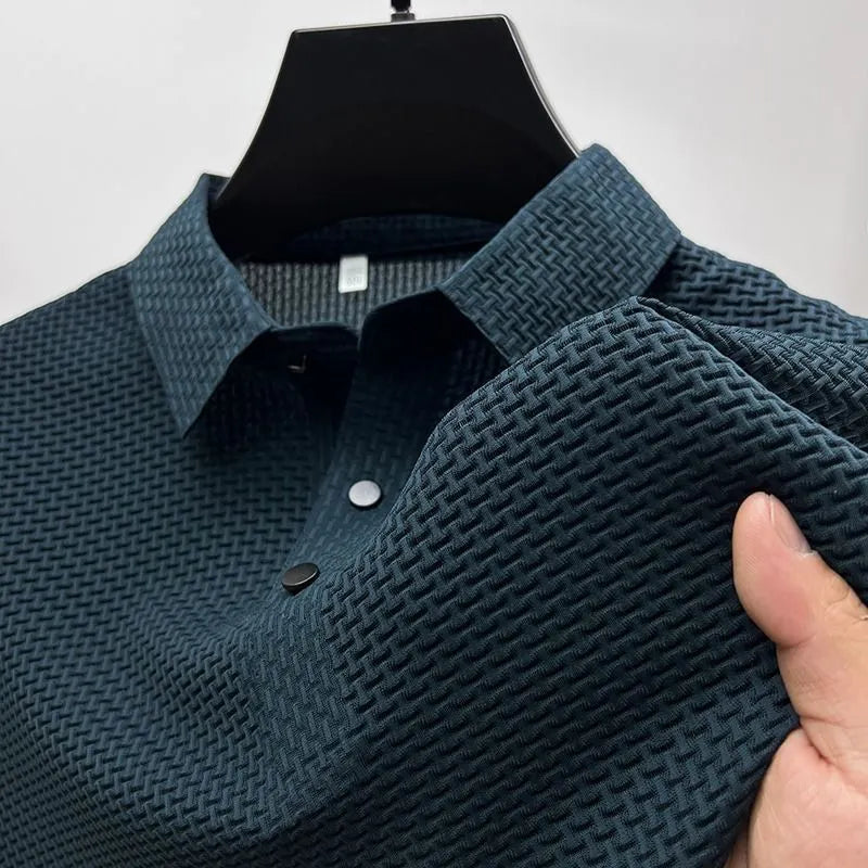 Premium Silk Polo Shirt – Buy 1, Get 1 Free + FREE Premium Wristwatch