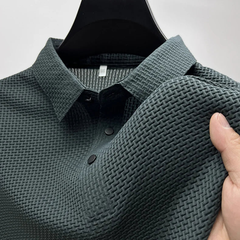 Premium Silk Polo Shirt – Buy 1, Get 1 Free + FREE Premium Wristwatch