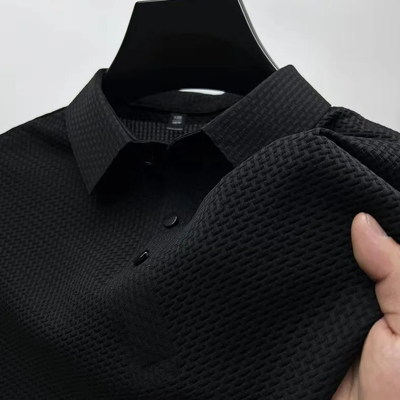 Premium Silk Polo Shirt – Buy 1, Get 1 Free + FREE Premium Wristwatch