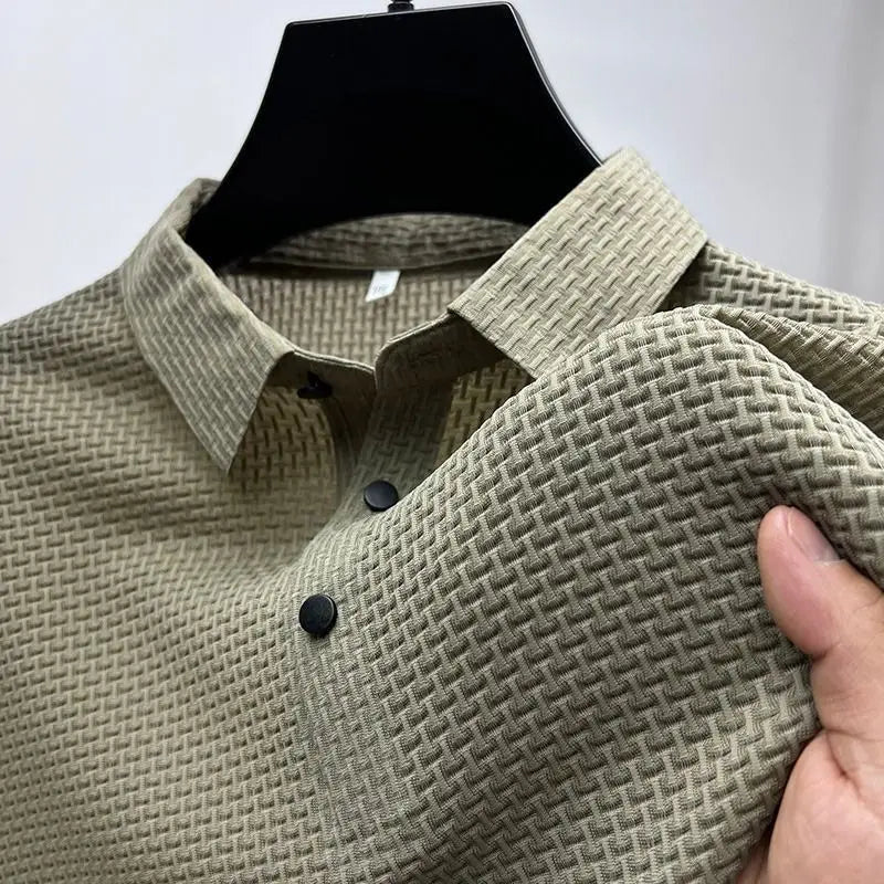 Premium Silk Polo Shirt – Buy 1, Get 1 Free + FREE Premium Wristwatch