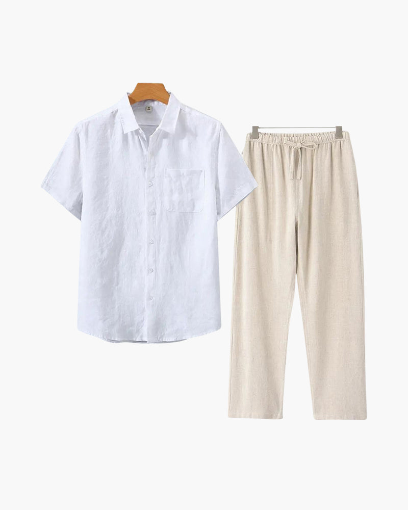 Linen Set (Short Sleeves)