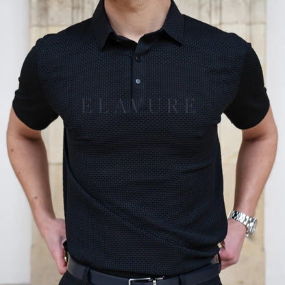 Premium Silk Polo Shirt – Buy 1, Get 1 Free + FREE Premium Wristwatch