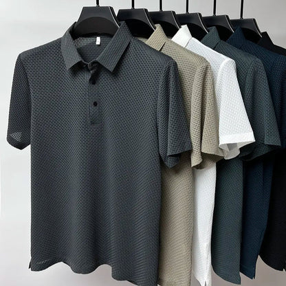 Premium Silk Polo Shirt – Buy 1, Get 1 Free + FREE Premium Wristwatch