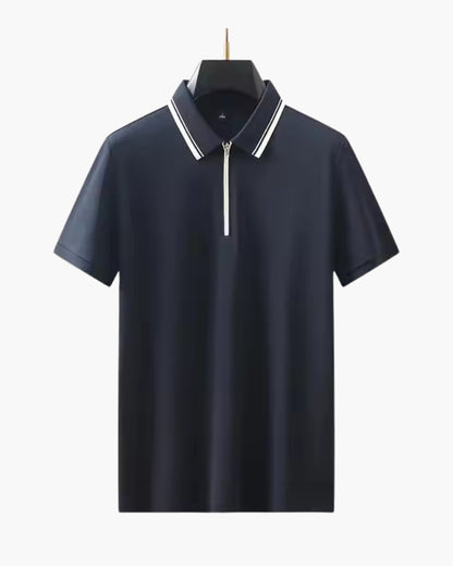 The Ridgeway Zip Polo