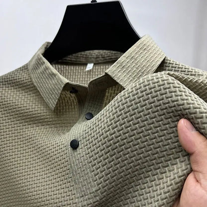 Premium Silk Polo Shirt – Buy 1, Get 1 Free + FREE Premium Wristwatch